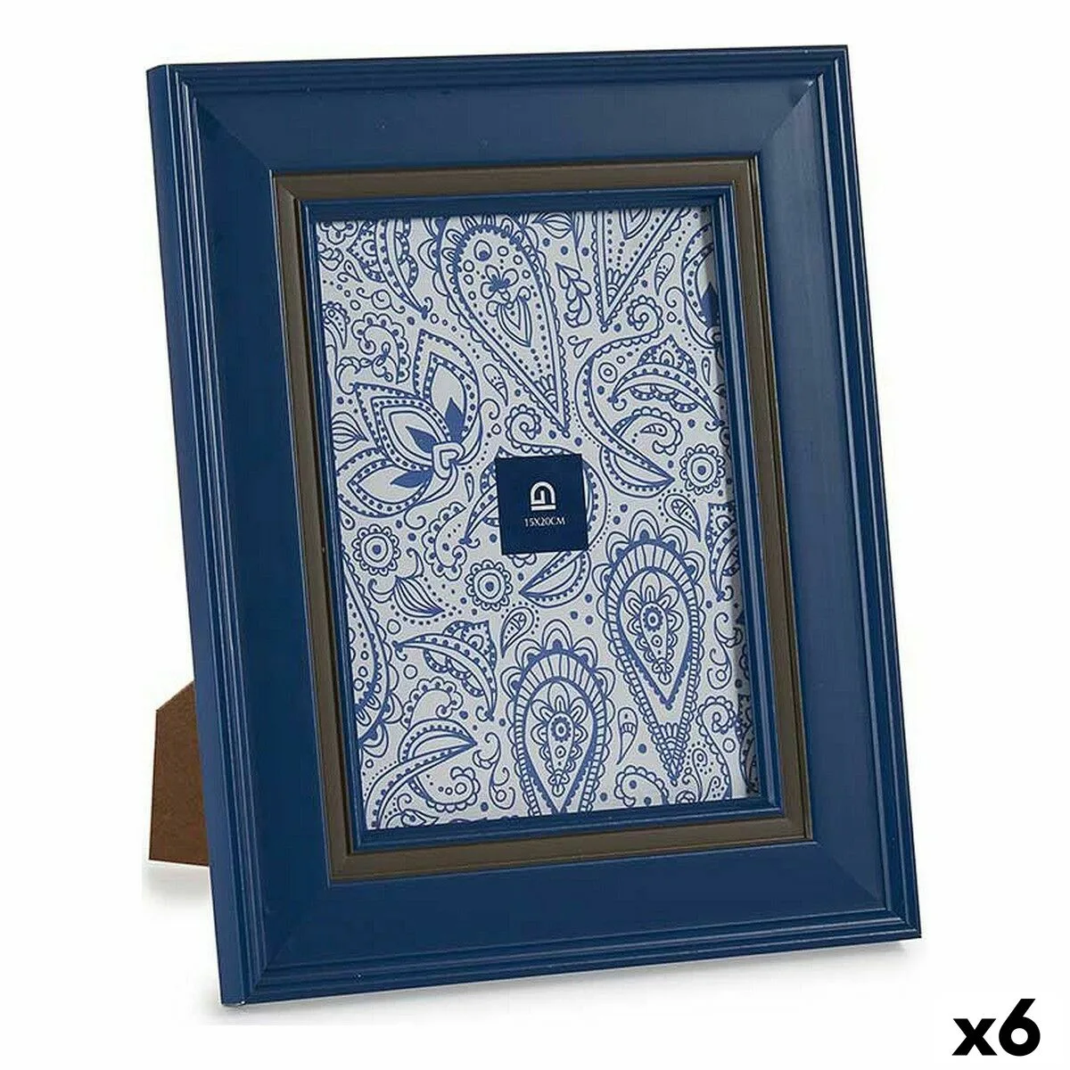 Cadre photo 23 x 28 x 2 cm verre bleu plastique 6 unites s362637438. Notre mission chez Diaytar : démocratiser l'accès aux produits extraordinaires, sans rogner sur le design ou la qualité.