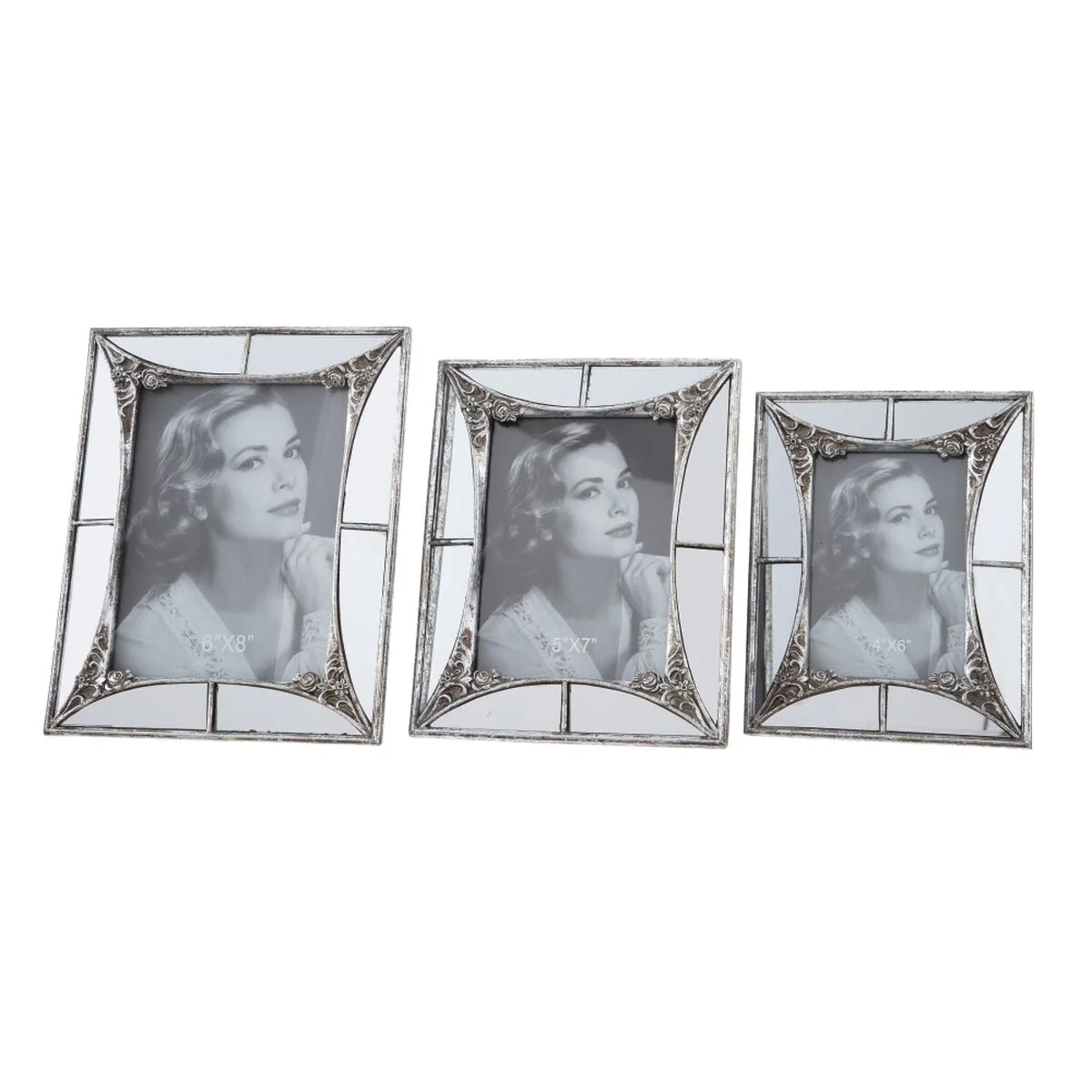 Cadre photo argente verre polyresine 10 x 15 cm 17 x 2 1 x 22 cm s880687858. Révélez votre style avec la collection capsule Diaytar, limitée et exclusive.