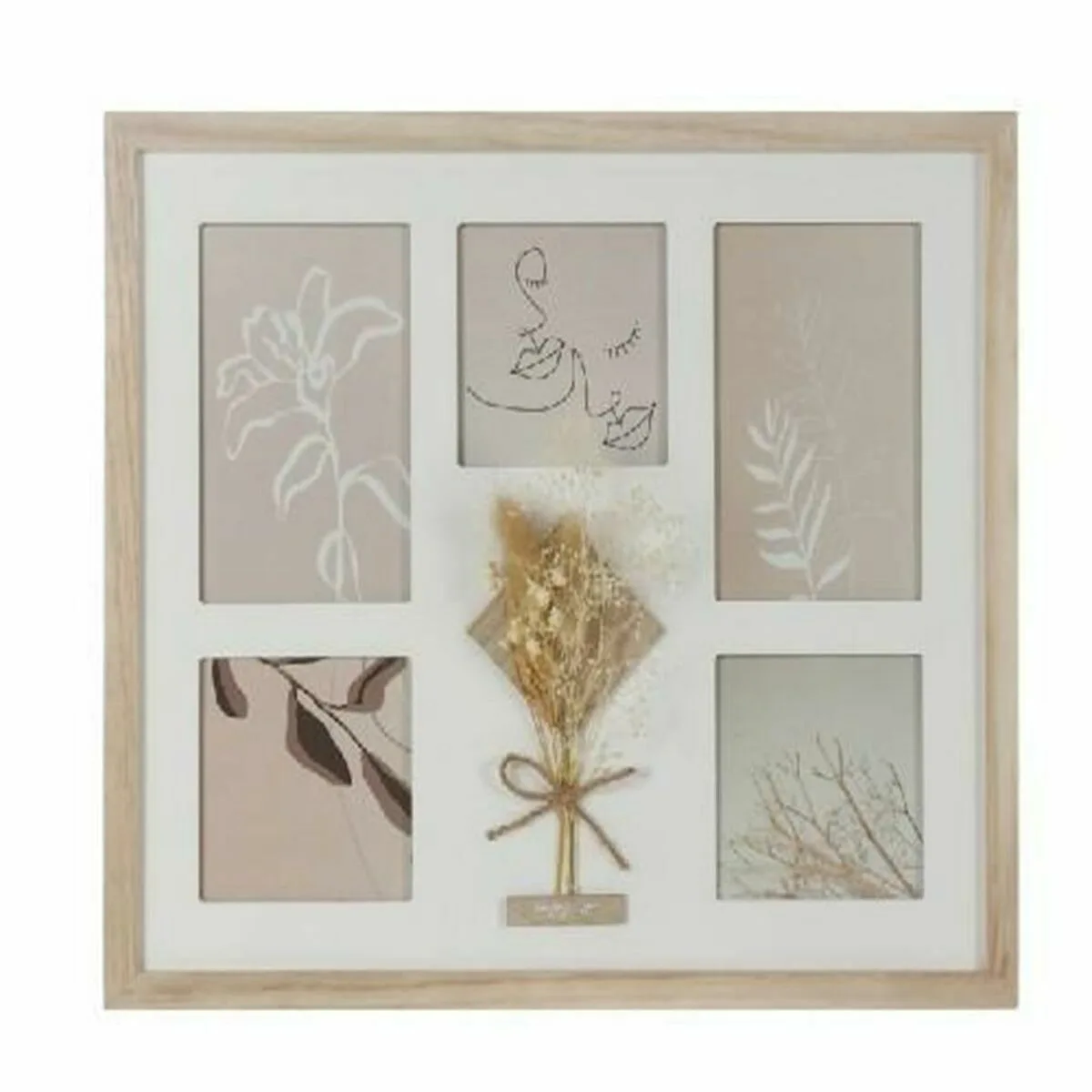Cadre photo dkd home decor 39 x 1 2 x 33 cm verre naturel shabby chic s304083714. Exprimez votre personnalité avec les accessoires tendance de Diaytar.
