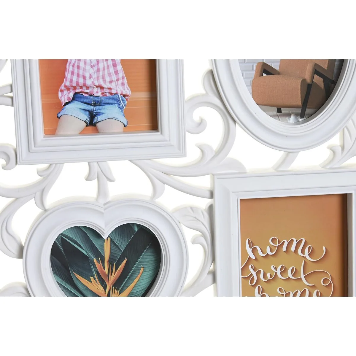 Cadre photo dkd home decor 8 photos verre blanc pp 58 x 2 x 37 5 cm 2 unites s303483023. Notre algorithme préféré chez Diaytar ? L'humain. Car rien ne remplace le coup de cœur pour un produit exceptionnel.