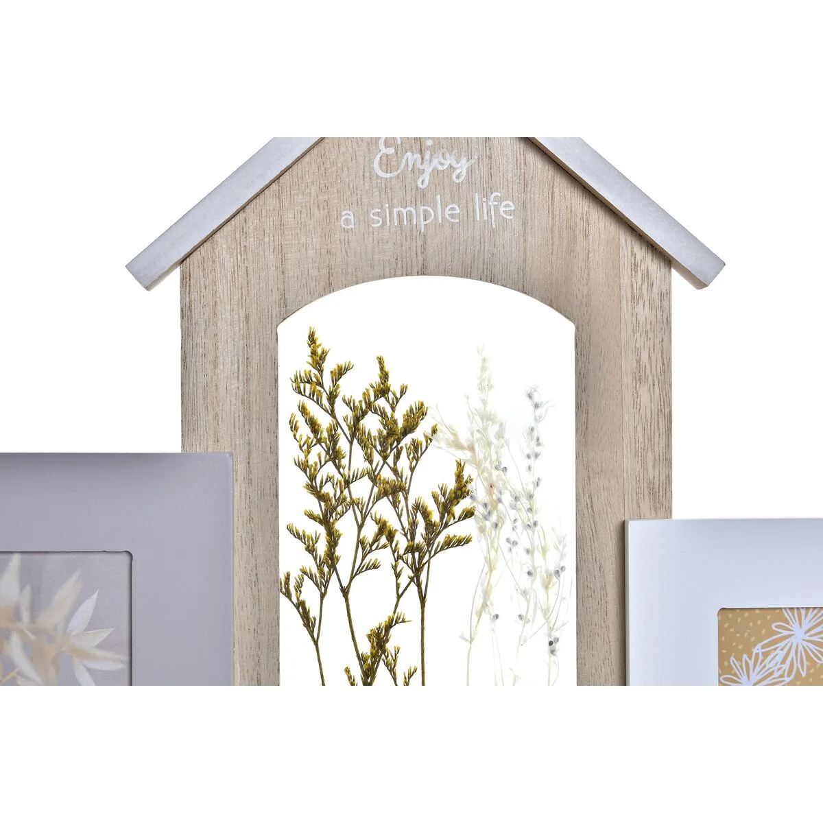 Cadre photo dkd home decor bois 39 x 3 x 41 cm naturel plante 2 unites s303219975. Style et élégance se conjuguent parfaitement dans notre rayon mode Diaytar.