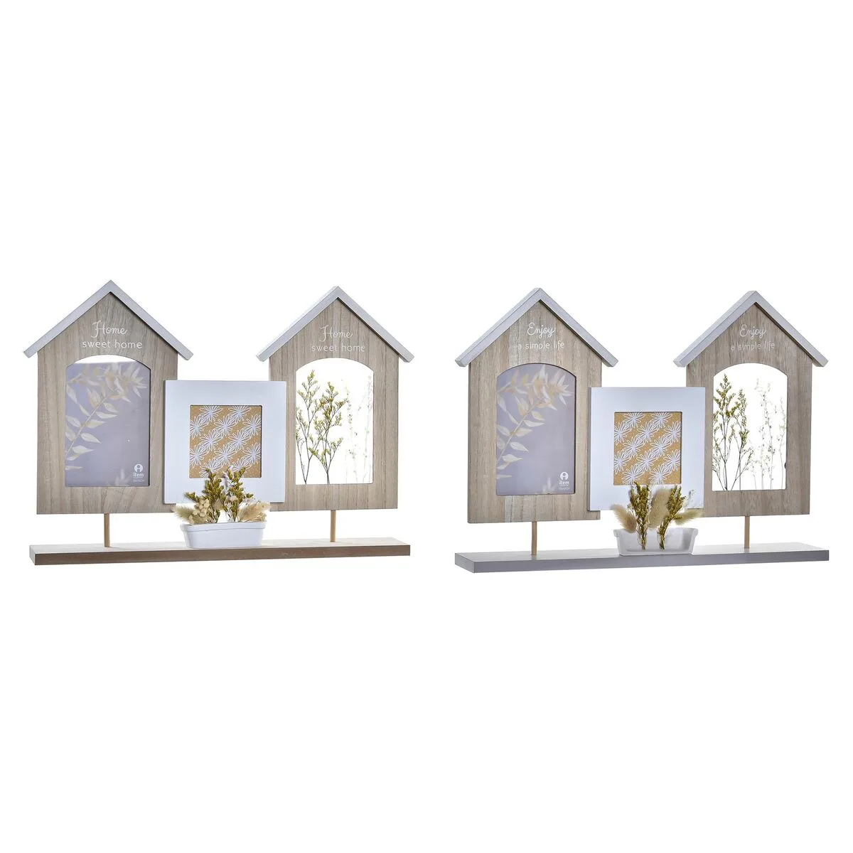 Cadre photo dkd home decor bois fleur naturel 42 x 7 x 29 cm 2 unites s303220290. Diaytar c'est bien plus qu'une boutique en ligne : c'est un concept où chaque produit, de l'électronique à la décoration, raconte une histoire