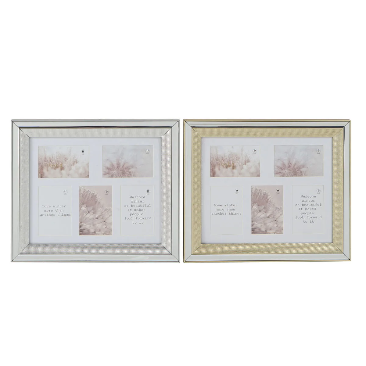 Cadre photo dkd home decor dore argente aluminium verre polystyrene traditionnel 47 x 2 x 40 cm 2 unites s303476671. Élargissez vos horizons avec Diaytar, le hub de tous les produits qui comptent vraiment dans votre vie de tous les jours
