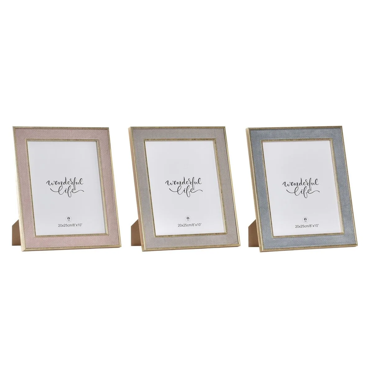 Cadre photo dkd home decor verre bois mdf 26 x 2 x 31 cm 3 unites s303480894. Innovation, style et qualité : les trois piliers de l'expérience Diaytar.