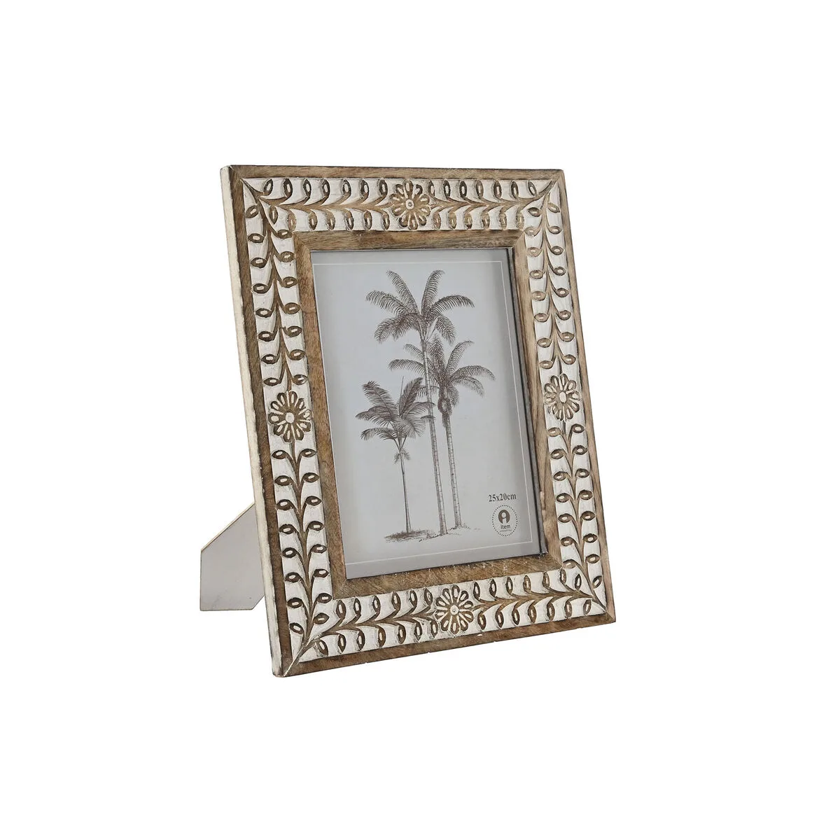 Cadre photo home esprit blanc naturel verre bois de manguier fleur indien 31 5 x 2 x 36 5 cm s305870135. Votre vie, simplifiée et stylisée par Diaytar et sa collection de produits essentiels et innovants