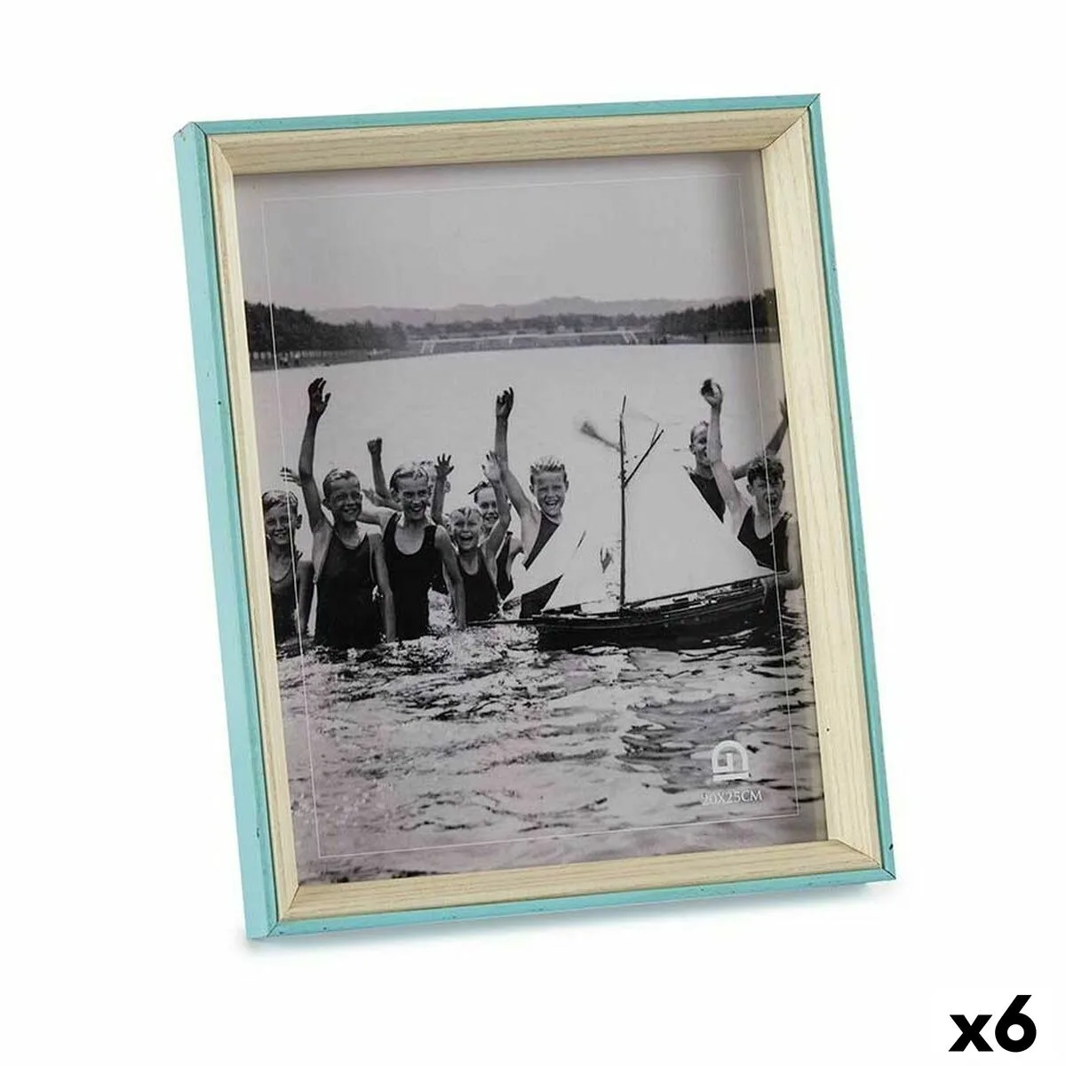 Cadre photo verre bleu blanc 3 x 27 x 22 cm bois mdf 6 unites s362636960. Diaytar ne suit pas les tendances, il les anticipe à travers sa sélection前瞻 de produits électroniques et généraux