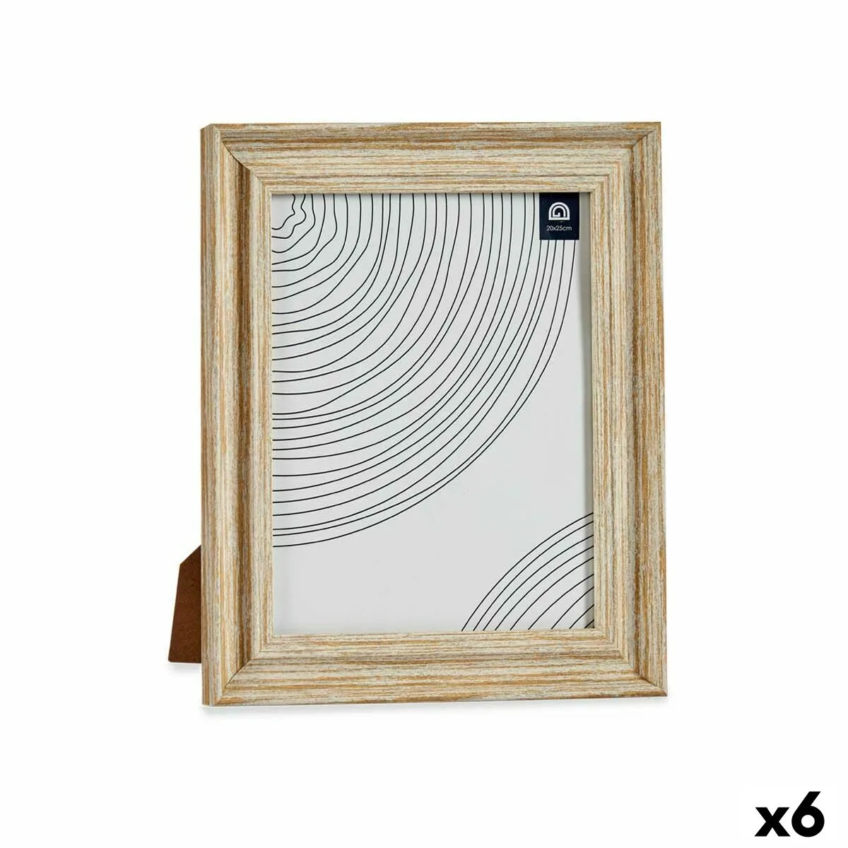 Cadre photo verre dore bois marron plastique 26 x 2 x 31 cm 6 unites s361752538. Du salon à la chambre, Diaytar habille votre intérieur avec élégance.