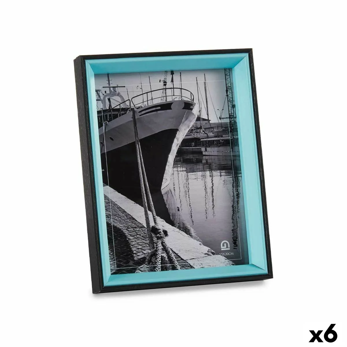 Cadre photo verre noir bleu bois mdf 3 x 22 x 17 cm 6 unites s361856111. Style et élégance se conjuguent parfaitement dans notre rayon mode Diaytar.