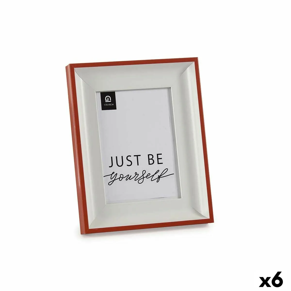 Cadre photo verre rouge blanc plastique 2 5 x 24 x 19 cm 6 unites s361858439. Votre foyer mérite le style et le confort des produits Diaytar Home.