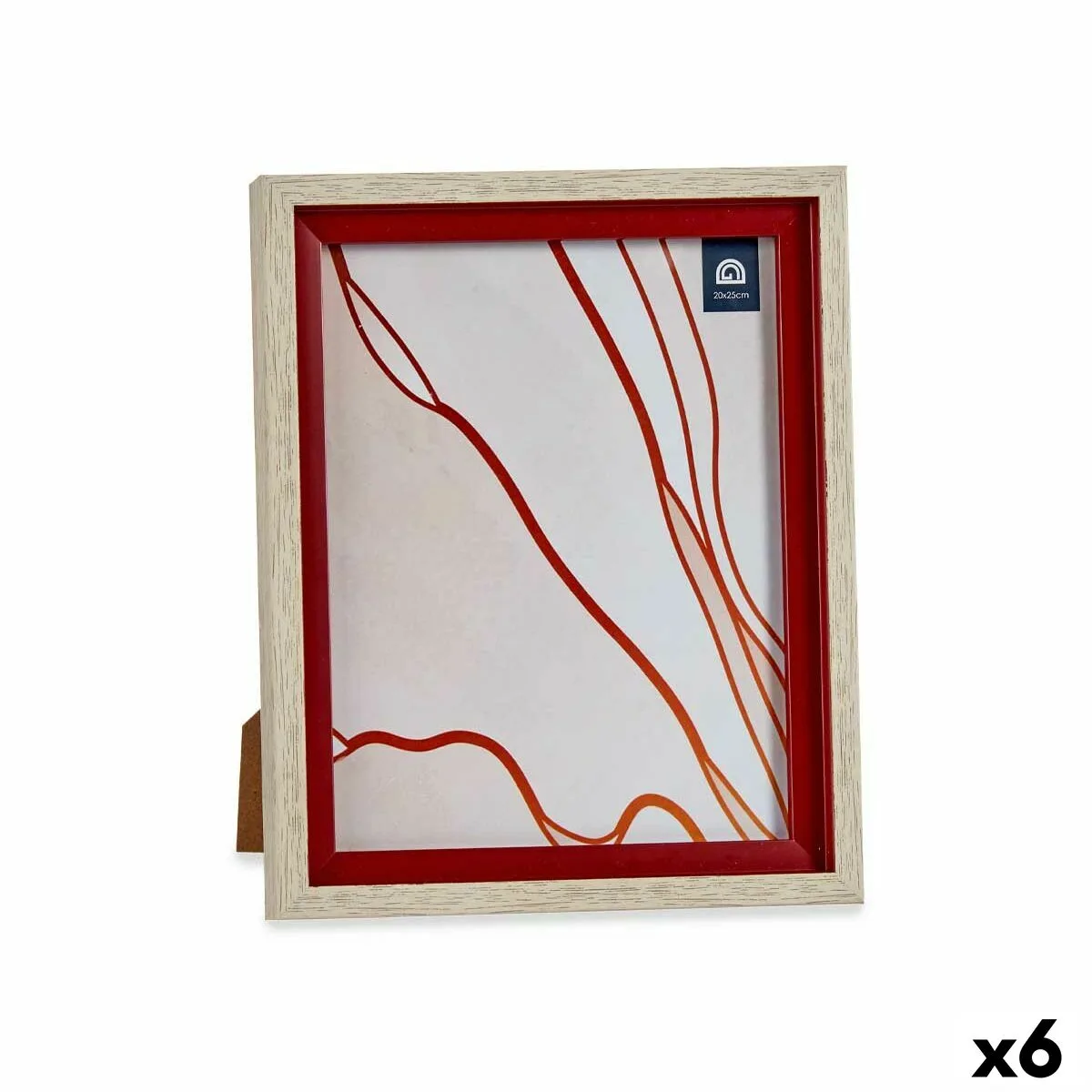 Cadre photo verre rouge bois marron plastique 24 x 2 x 29 cm 6 unites s361751729. Diaytar, c'est la promesse tenue d'un e-commerce où l'émerveillement devant un produit simple est encore possible.