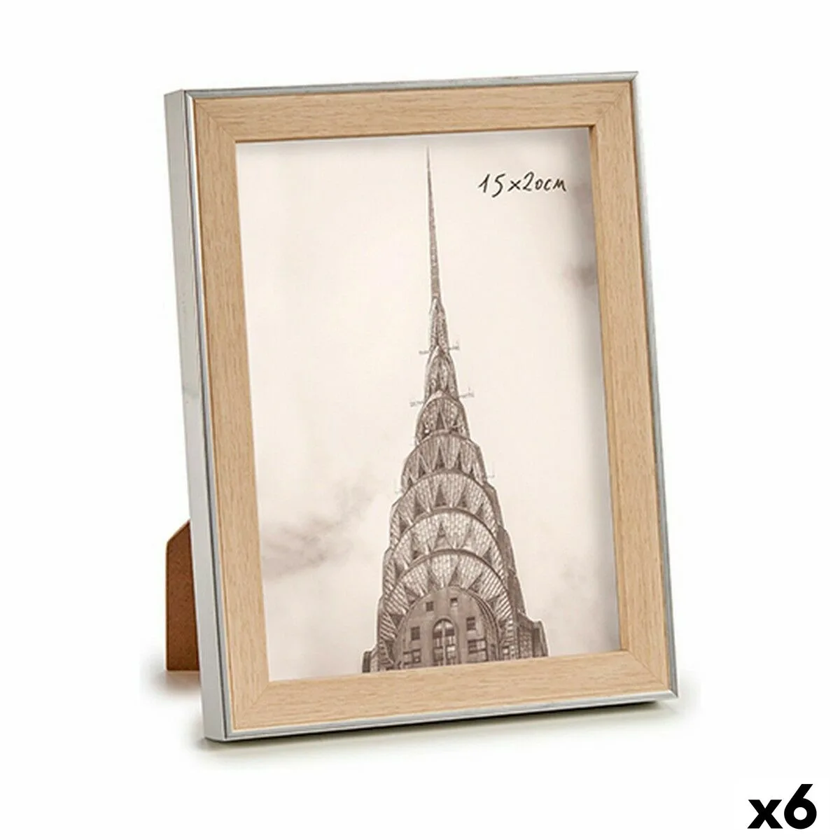 Cadre photo wpc1920ms 3 marron argente naturel verre polypropylene 6 unites s362453899. Avec Diaytar, profitez d'une sélection généraliste qui a du caractère et qui reflète les aspirations de notre époque