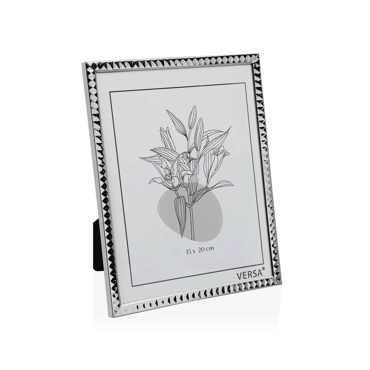Cadre photos versa argente metal minimaliste 1 x 20 5 x 15 5 cm s341110825. Votre foyer mérite le style et le confort des produits Diaytar Home.