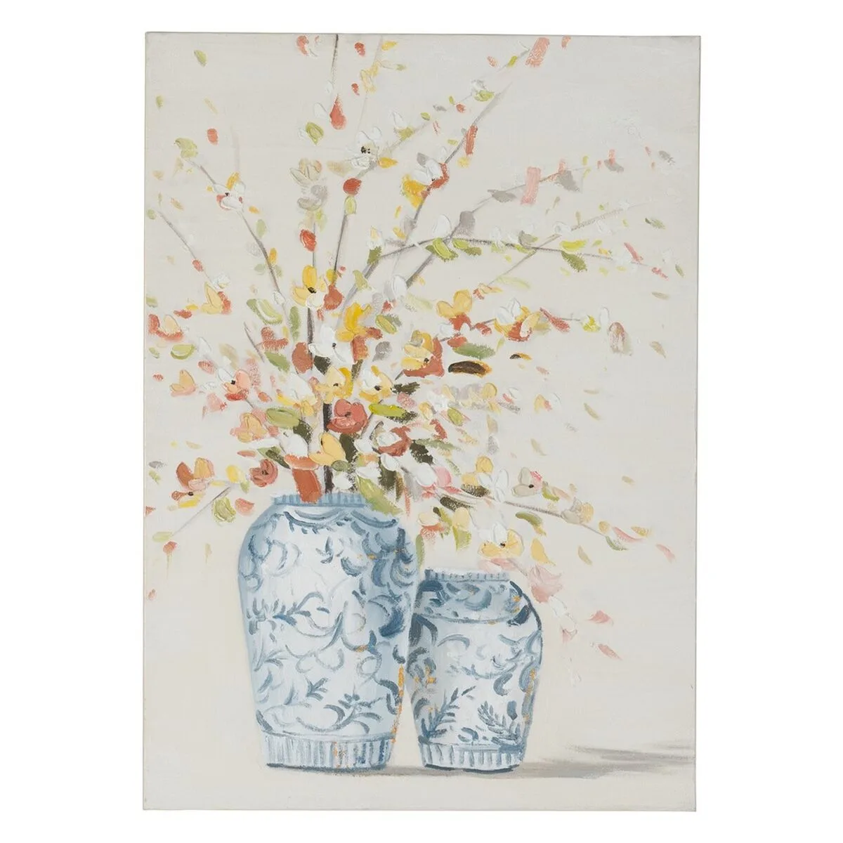 Cadre toile bois de pin vase 50 x 2 7 x 70 cm s880516788. L'art de vivre à la française s'exprime dans notre collection maison Diaytar.