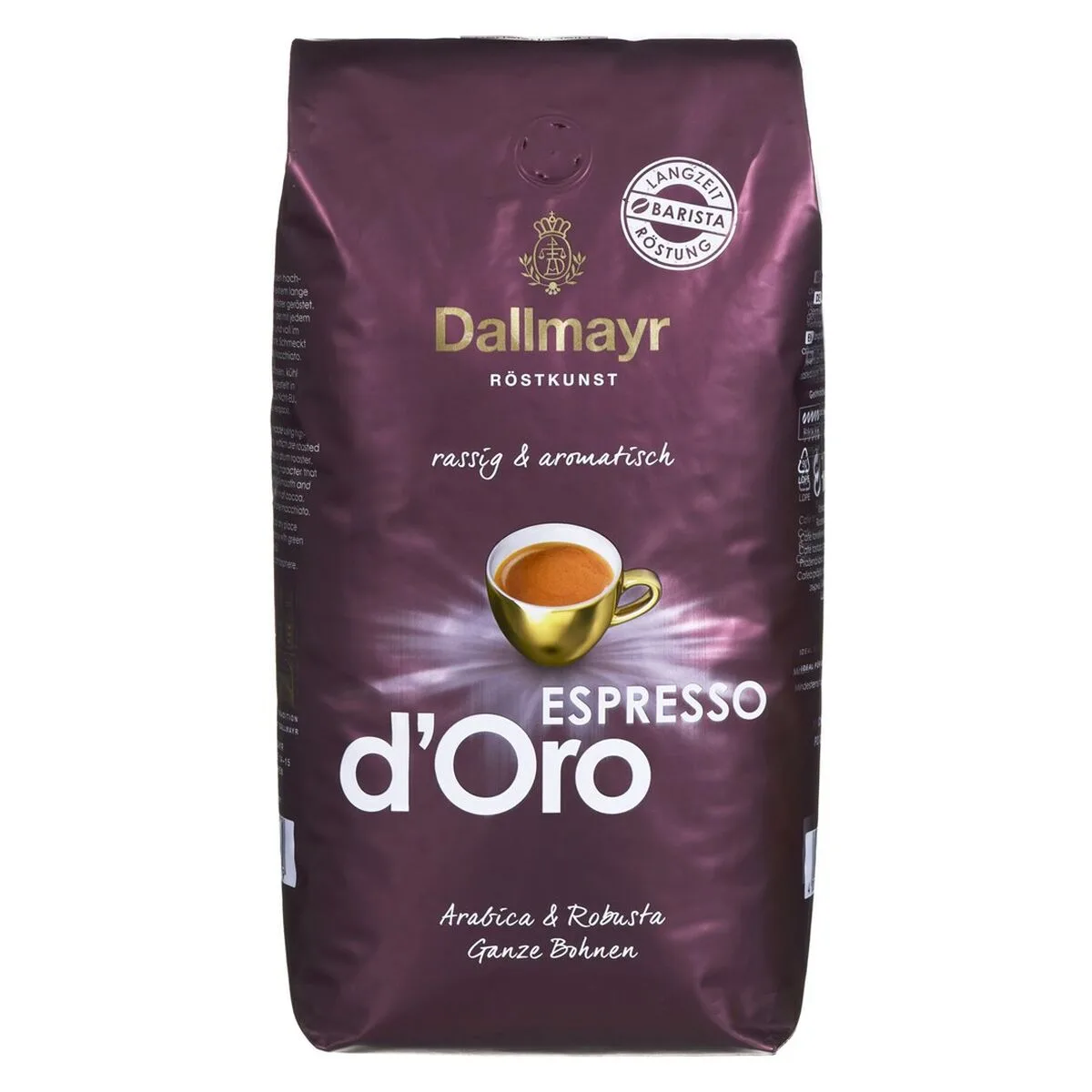 Cafe en grains dallmayr espresso d oro 1 kg s911507951. Bienvenue dans l'ère du shopping conscient. Diaytar privilégie des produits avec une éthique et un impact positif.