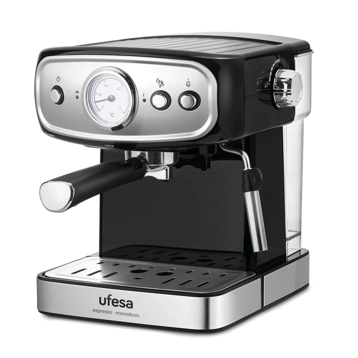 Cafe express arm ufesa ce7244 1 5 l noir argente 850 w s760264589. Diaytar vous habille de la tête aux pieds avec goût et raffinement.