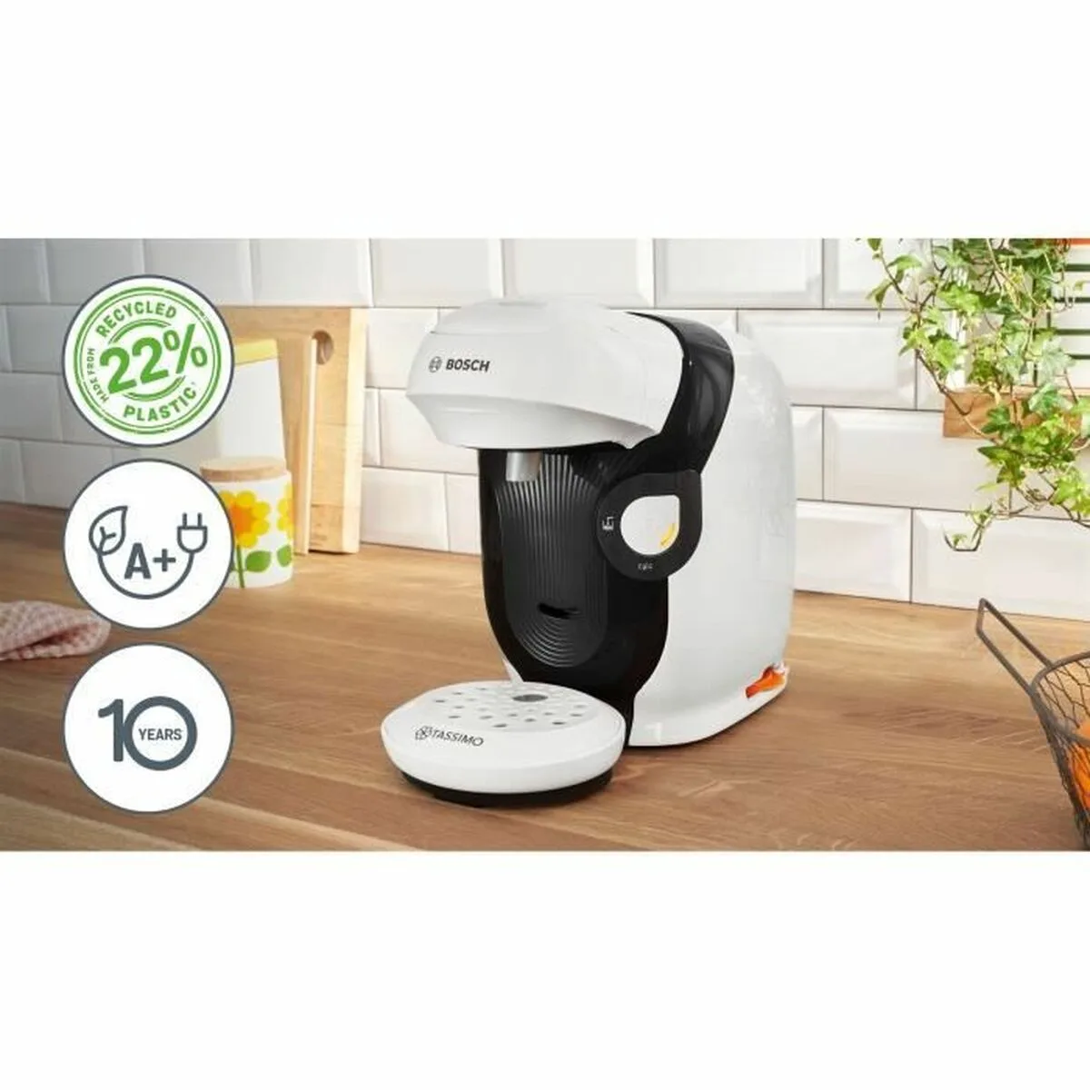 Cafetiere a capsules bosch tas114e blanc 1400 w 700 ml s7101262269. Diaytar s'adresse aux esprits modernes en quête de produits qui allient performance technologique et design épuré