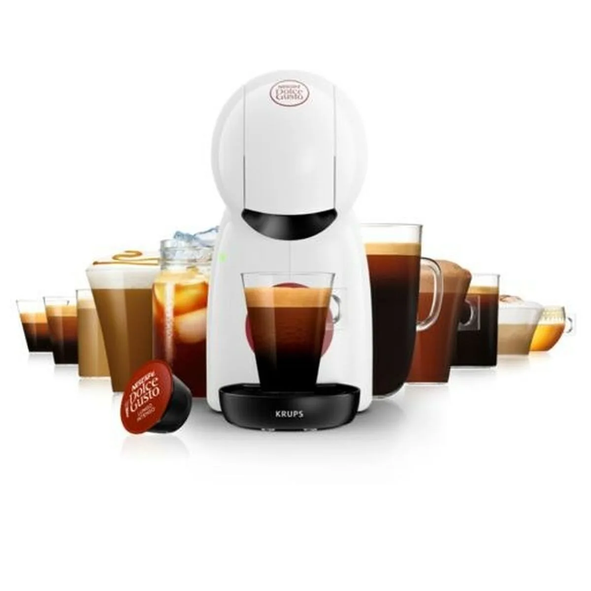 Cafetiere a capsules krups kp1a3110 blanc 1600 w 15 bar 0 8 l s9111148528. Oubliez tout ce que vous savez sur le e-commerce. Diaytar réécrit les règles avec une offre audacieuse et éclectique.
