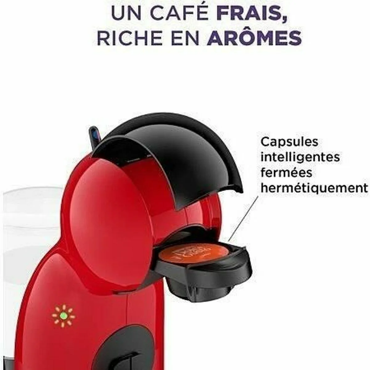 Cafetiere a capsules krups kp1a3110 blanc rouge 1600 w 15 bar 0 8 l s9112270861. Diaytar, c'est la vitrine permanente des innovations produits qui vont faire parler d'elles dans les mois à venir.