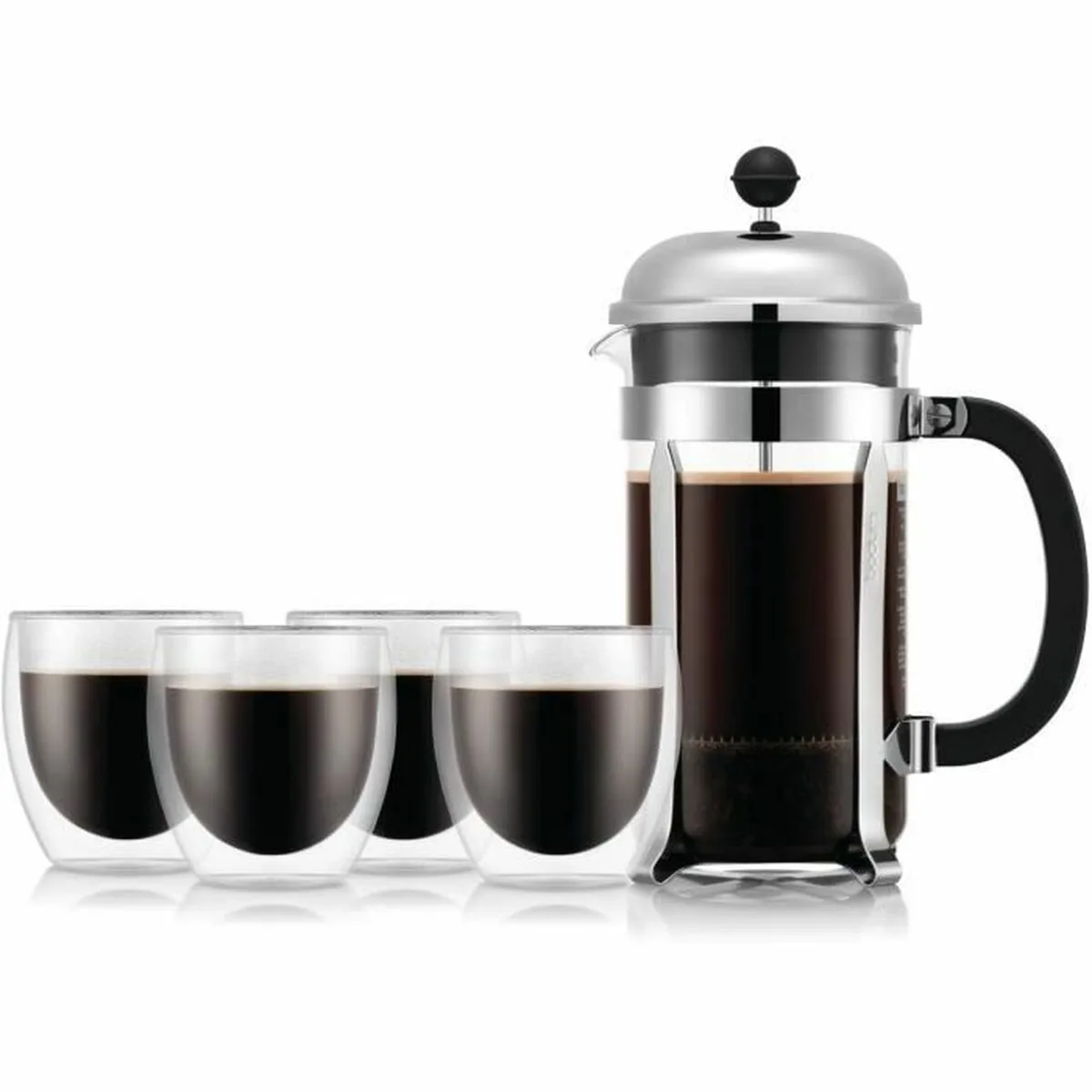 Cafetiere a piston bodum transparent 1 l 8 unites s7100419286. Notre philosophie : le produit parfait n'existe pas. C'est pourquoi Diaytar en propose des milliers, pour que vous le créiez.