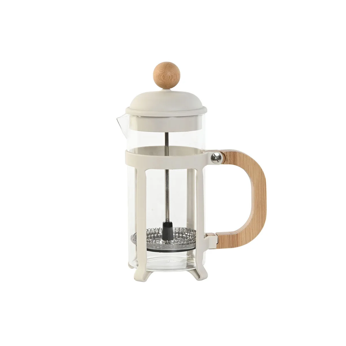 Cafetiere a piston home esprit blanc naturel acier inoxydable polypropylene 350 ml 13 x 8 x 19 cm s305971549. Diaytar, une destination où l'on vient pour un produit précis et où l'on reste pour l'étendue et la qualité de l'offre