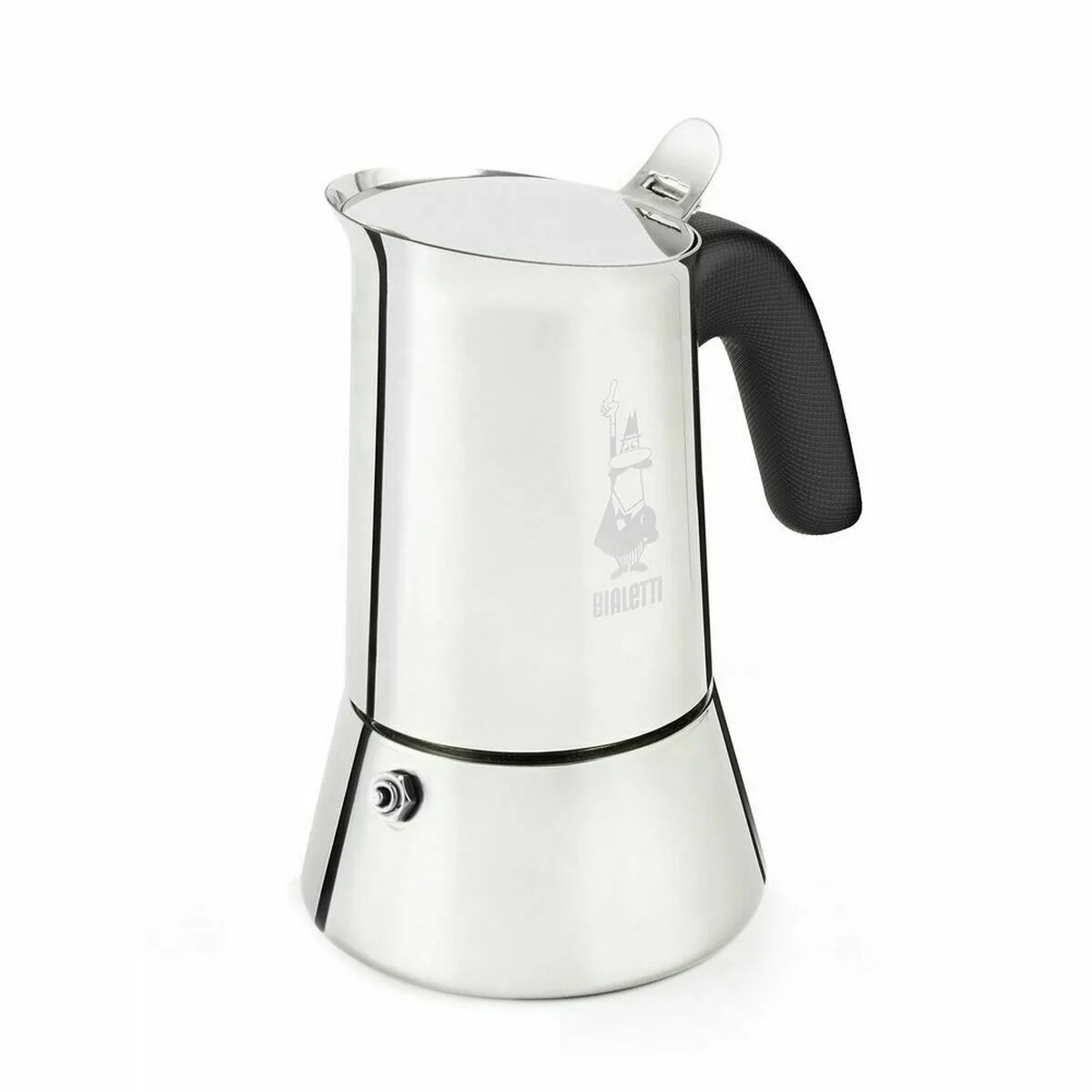 Cafetiere italienne bialetti 0007254 argente acier inoxydable 4 tasses 200 ml s910107766. La recette Diaytar : un tiers de design, un tiers d'innovation, un tiers de fonctionnalité. Le tout saupoudré de tendance.