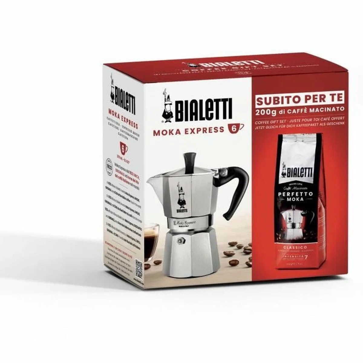 Cafetiere italienne bialetti moka classico gris s7100687250. Diaytar, c'est l'art de la sérendipité appliqué au e-commerce : vous venez pour une chose, vous repartez avec l'objet de vos rêves.