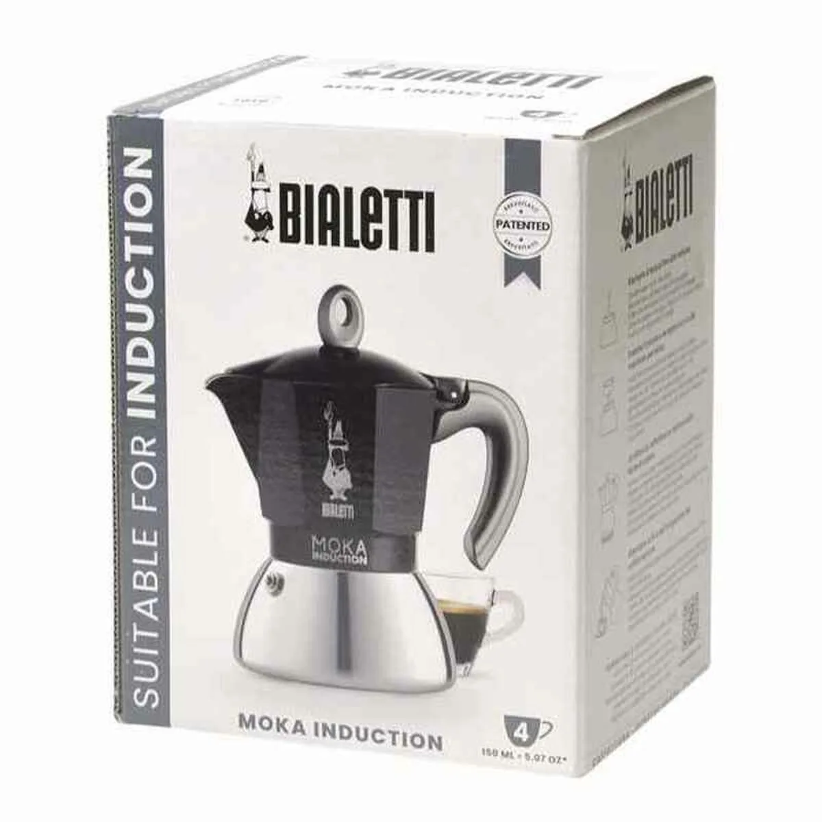 Cafetiere italienne bialetti moka noir acier inoxydable aluminium 200 ml 4 tasses s910107354. Pour un shopping sans contrainte et plein de bonnes surprises, Diaytar est la destination ultime des produits généralistes