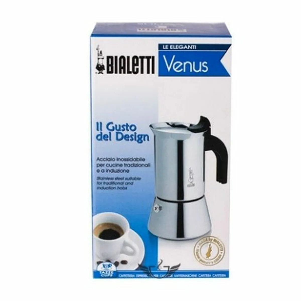 Cafetiere italienne bialetti new venus argente acier inoxydable 240 ml 6 tasses s913958091. Diaytar, le reflect de vos envies multiples : une gamme de produits soigneusement composée pour sa diversité et sa pertinence