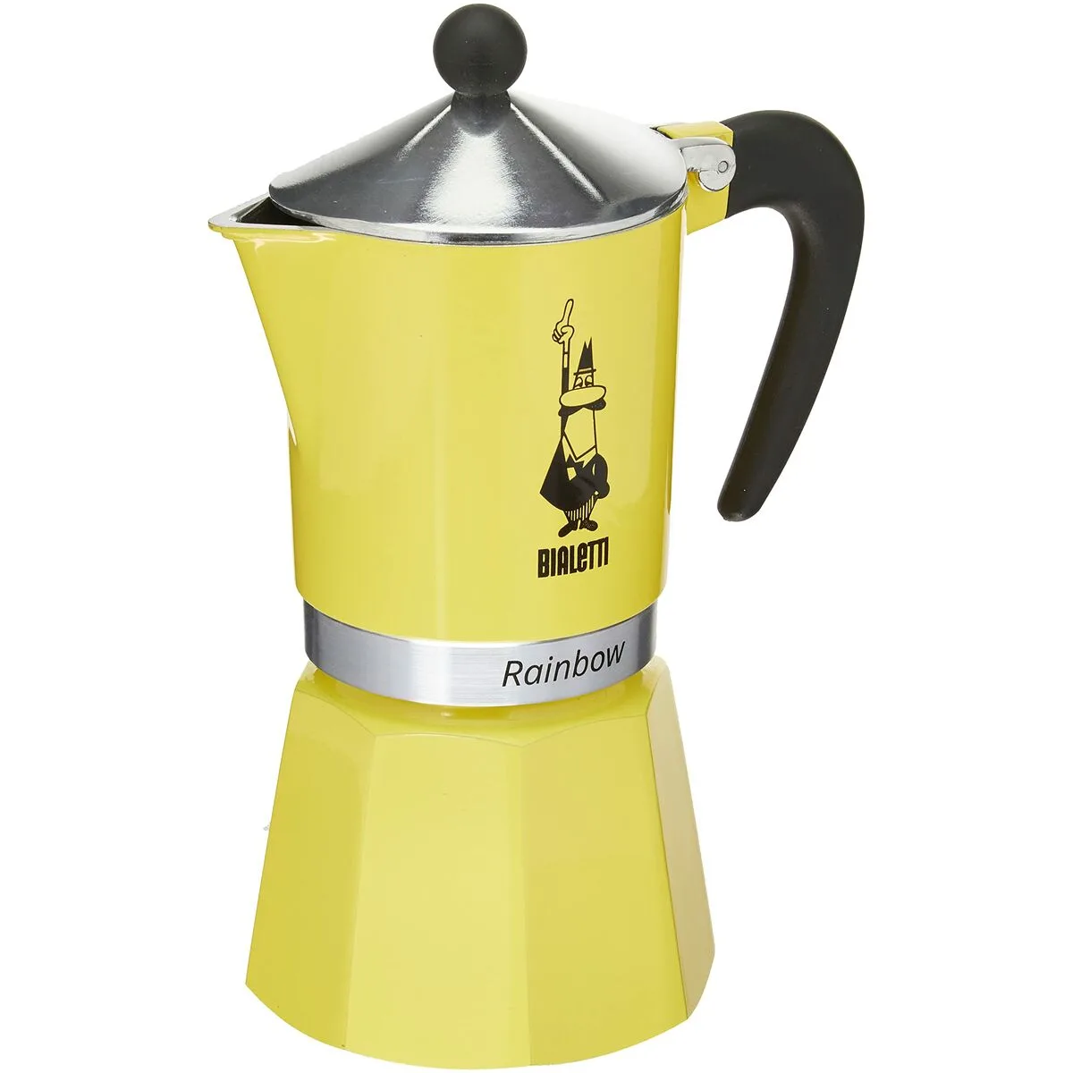Cafetiere italienne bialetti rainbow jaune aluminium 300 ml s914062227. Bienvenue chez Diaytar - Votre destination shopping pour tous vos besoins du quotidien !