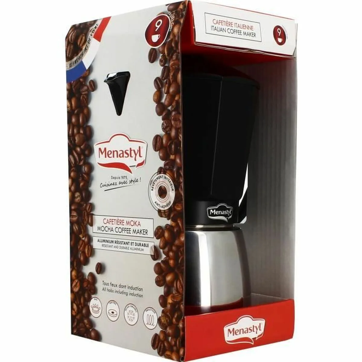 Cafetiere italienne menastyl aluminium 9 tasses 6 tasses s7101718695 Cafetiere italienne menastyl aluminium 9 tasses 6 tasses s7101718695. Laissez-vous guider par Diaytar à travers la jungle des produits pour dénicher ceux qui méritent vraiment votre attention
