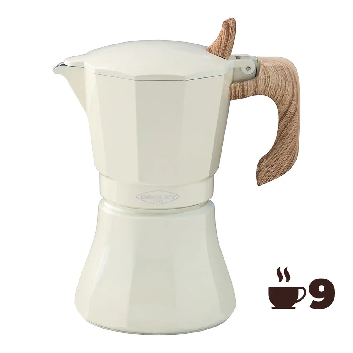 Cafetiere italienne oroley petra creme aluminium 9 tasses s792179023. Diaytar, c'est l'art de la sérendipité appliqué au e-commerce : vous venez pour une chose, vous repartez avec l'objet de vos rêves.