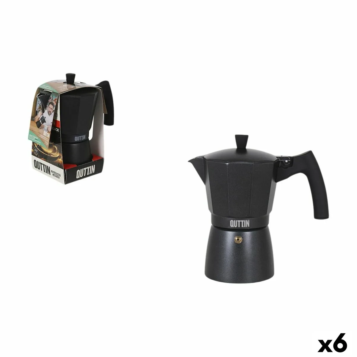 Cafetiere italienne quttin 6 tasses 6 unites s223230832. Explorez sans limite l'offre Diaytar : des milliers de produits pour satisfaire votre soif de nouveauté et de qualité