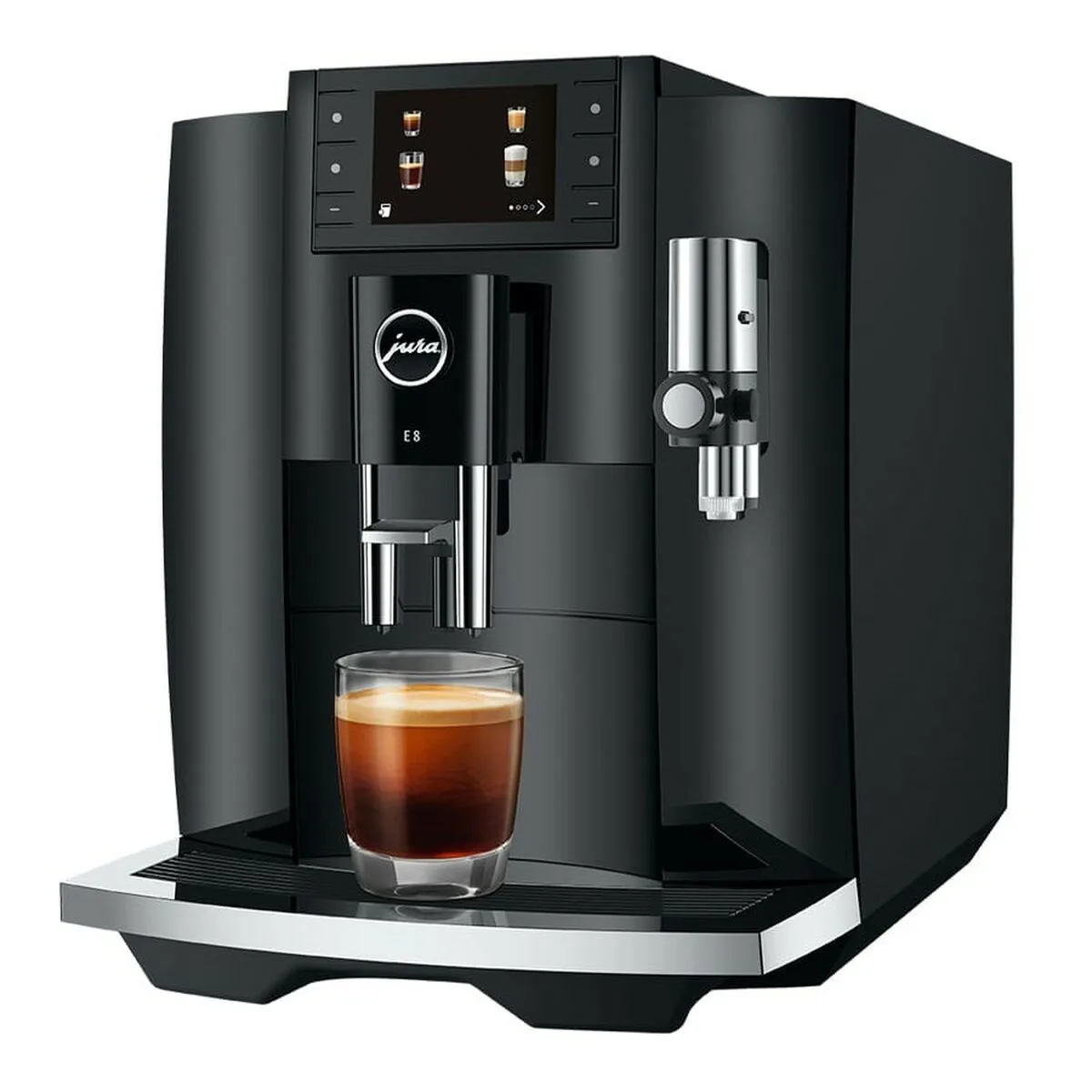 Cafetiere superautomatique jura e8pianoblack ec noir 1450 w 15 bar 1 9 l s919529967. Diaytar, c'est la vitrine permanente des innovations produits qui vont faire parler d'elles dans les mois à venir.