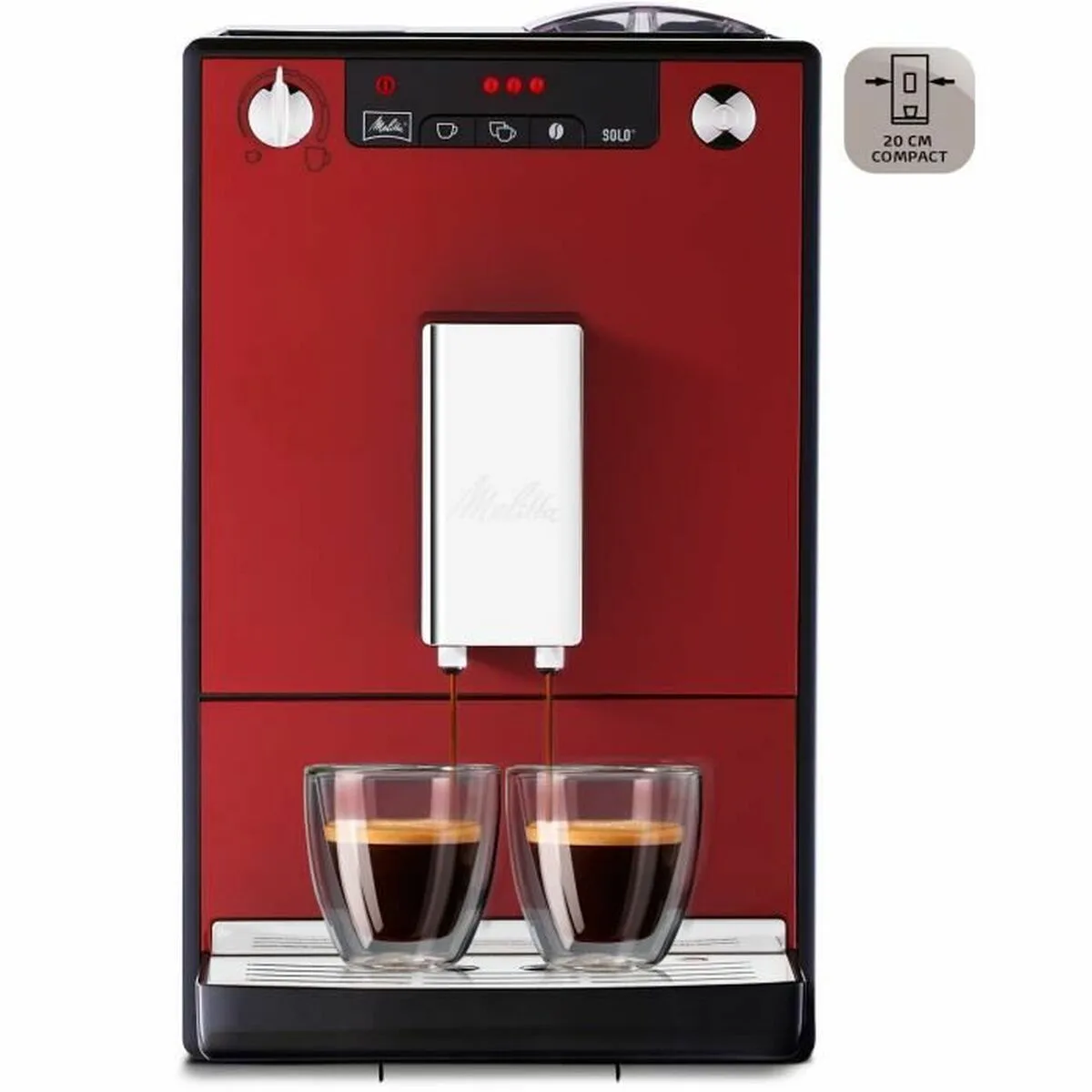 Cafetiere superautomatique melitta caffeo solo 1400 w rouge 1400 w 15 bar s716698727. Bienvenue dans le cercle très sélect des acheteurs inspirés. Diaytar révèle les produits qui définiront demain.