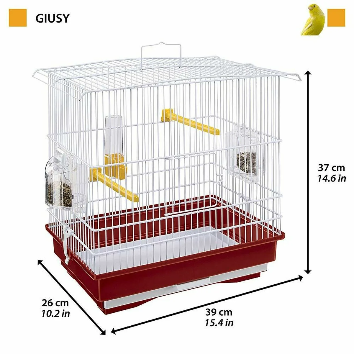 Cage a oiseaux ferplast giusy rouge blanc s713888641. Diaytar révolutionne votre façon de faire du shopping en ligne !