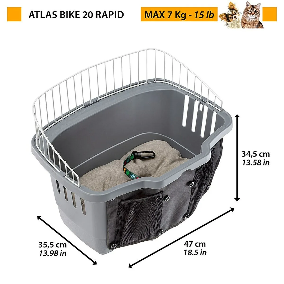 Cage de transport ferplast atlas bike 20 rapid s913318418. Bien plus qu'un simple site, Diaytar est une expérience de découverte permanente de produits utiles, beaux et novateurs