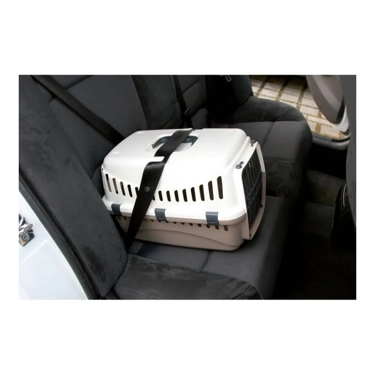 Cage de transport kerbl beige gris 48 x 32 x 32 cm s714037590. Votre foyer mérite le style et le confort des produits Diaytar Home.