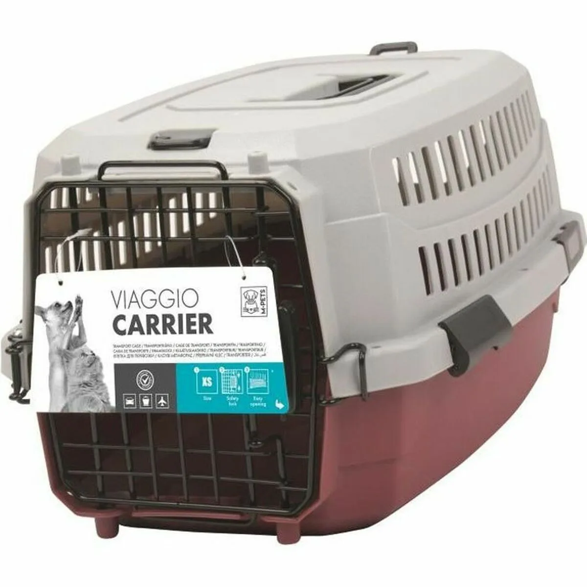 Cage de transport mpets gris bordeaux 58 4 x 38 7 x 33 cm s716174987. Diaytar, la boutique en ligne qui pense à tout : des gadgets électroniques les plus futés aux objets maison les plus design