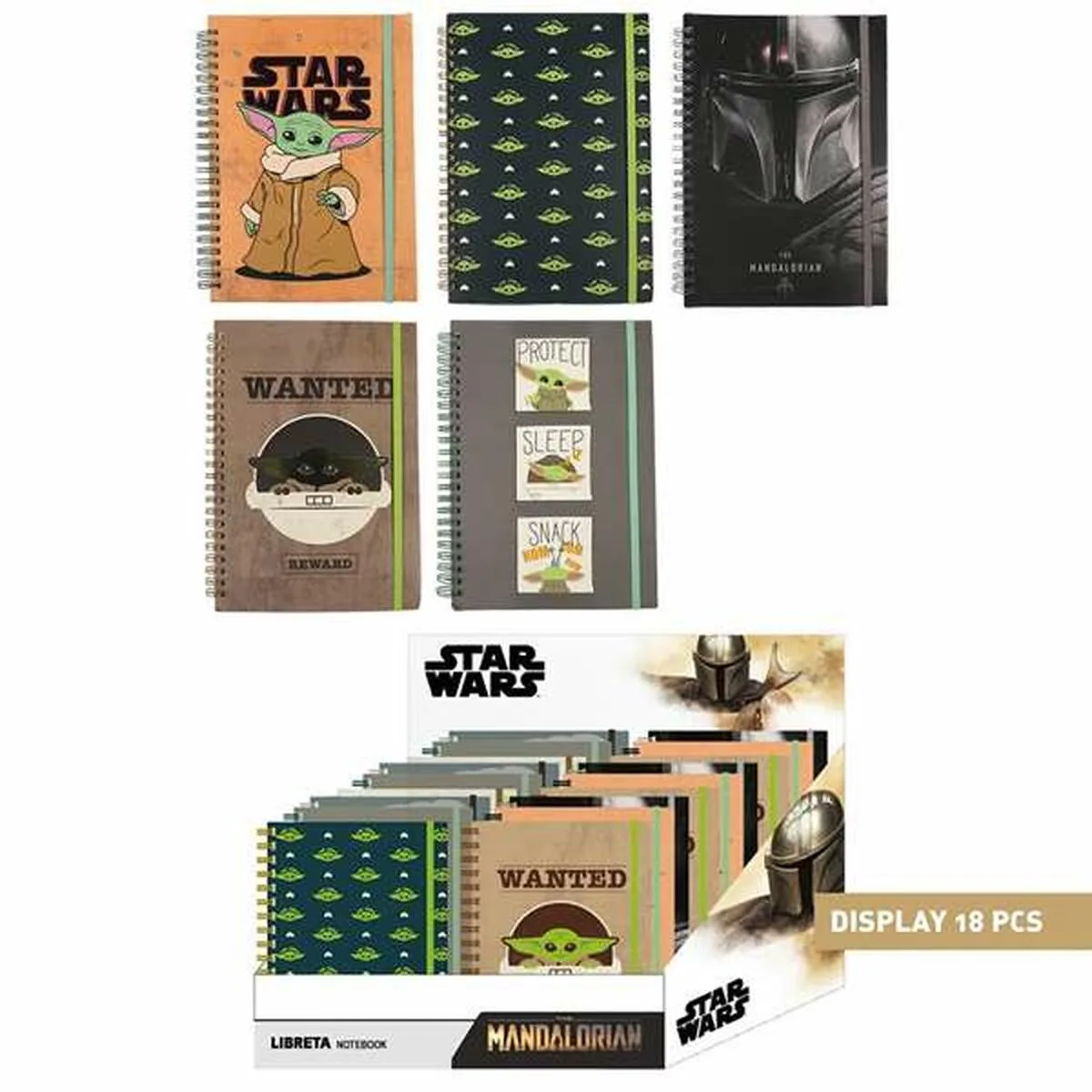Cahier a spirale the mandalorian s245106677. Diaytar s'engage à vous proposer une expérience shopping unique avec des produits généraux innovants, tendance et toujours à prix attractifs