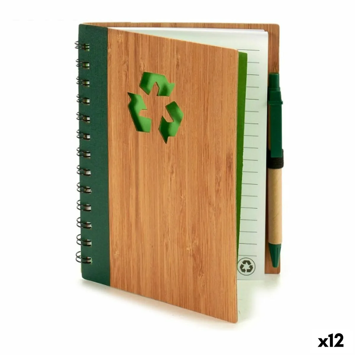 Cahier a spirales avec stylo pincello ar1810136 1 x 18 x 14 cm bambou 12 unites s362342127. Bienvenue dans l'ère du shopping conscient. Diaytar privilégie des produits avec une éthique et un impact positif.