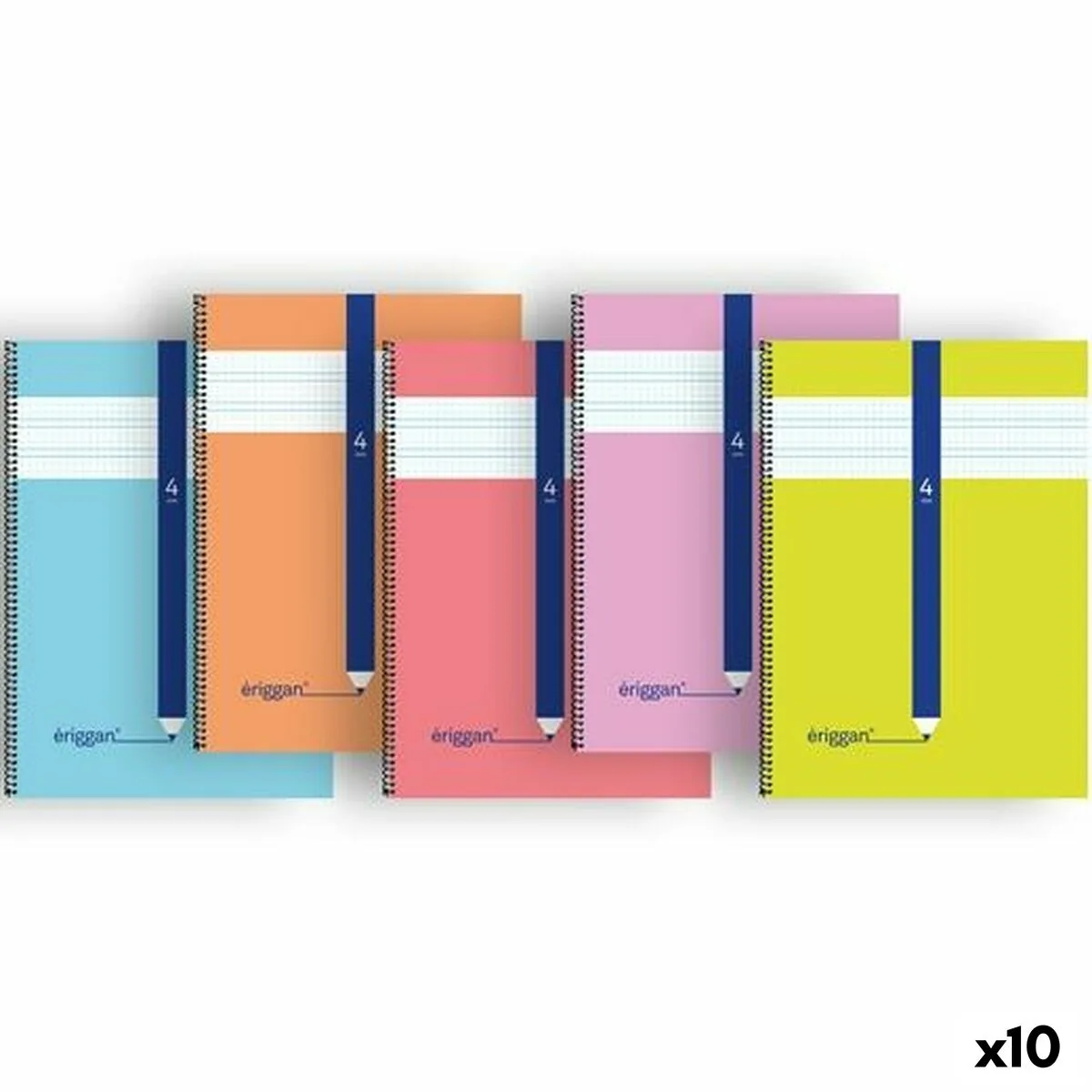Cahier eriggan din a4 80 volets 10 unites s842976253. Diaytar s'adapte à vos besoins avec une gamme complète et variée.