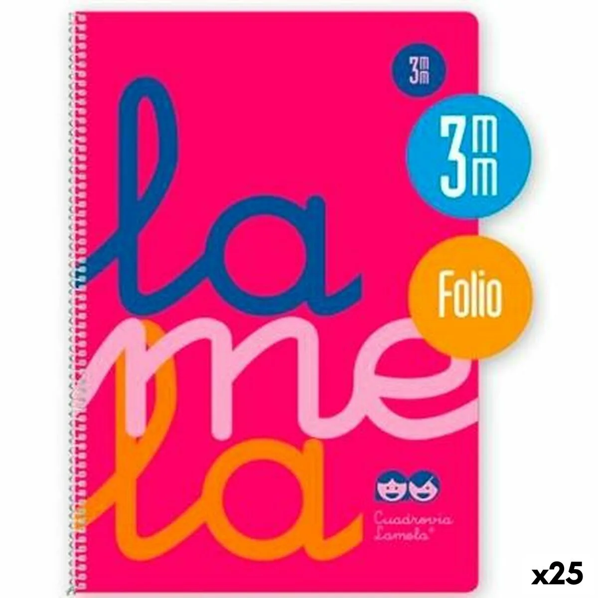 Cahier lamela cuadrovia rose fluorescent din a4 80 volets 21 5 x 31 5 cm 5 pieces 25 unites s843661362. Diaytar : Le curateur de votre quotidien. Des produits soigneusement choisis pour leur originalité et leur utilité