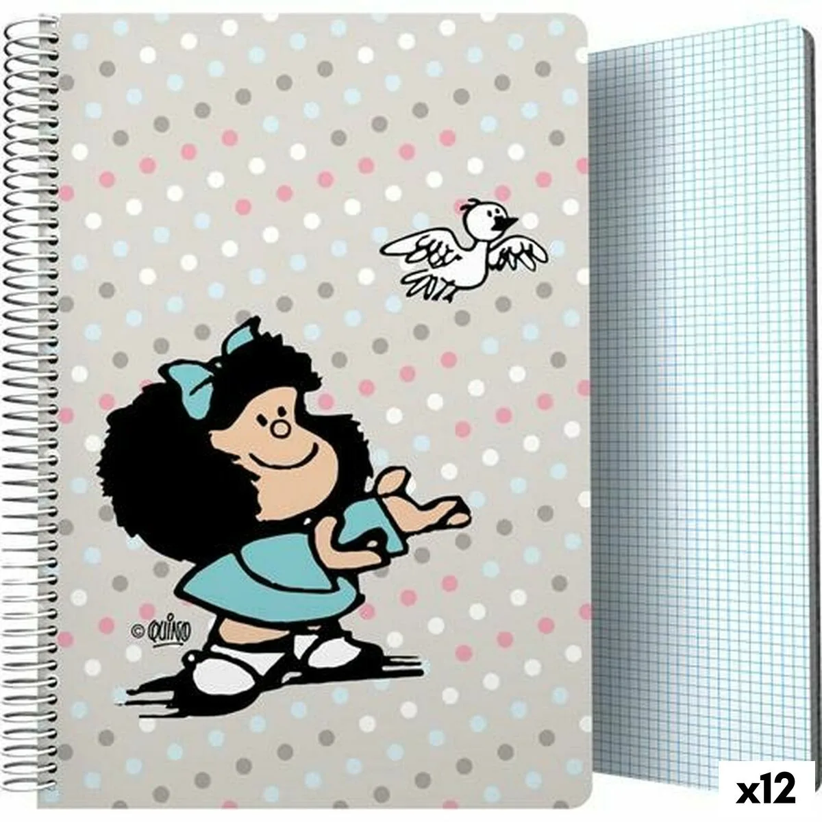 Cahier mafalda bird multicouleur din a4 80 volets 12 unites s843944137. Notre ambition chez Diaytar : être la source la plus fiable pour vos achats de produits généraux et high-tech tendance