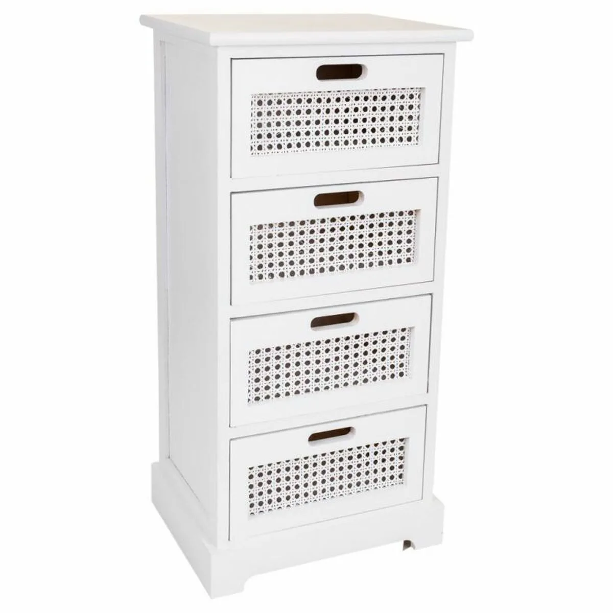 Caisson a tiroirs alexandra house living blanc canne bois de paulownia bois mdf 29 x 75 x 35 cm d163029087. Notre mission : éradiquer le superflu pour ne vous proposer que l'essentiel... mais en beaucoup plus stylé. Bienvenue chez Diaytar.