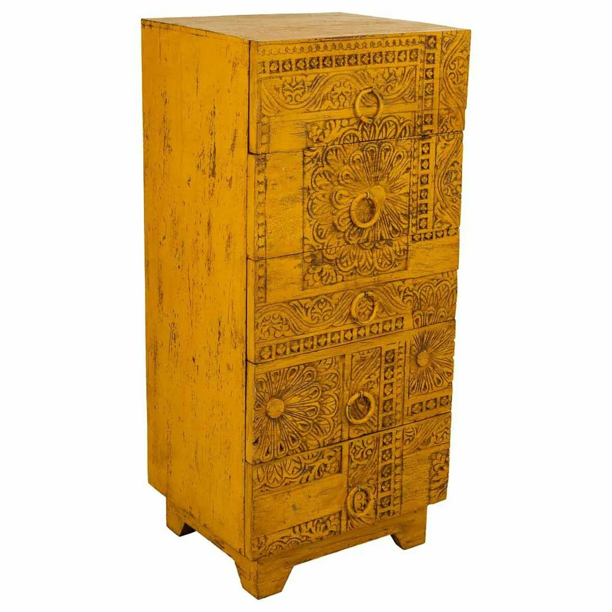 Caisson a tiroirs alexandra house living jaune fer bois de manguier 40 x 100 x 45 cm d163173974. Bienvenue chez Diaytar - Votre destination shopping pour tous vos besoins du quotidien !