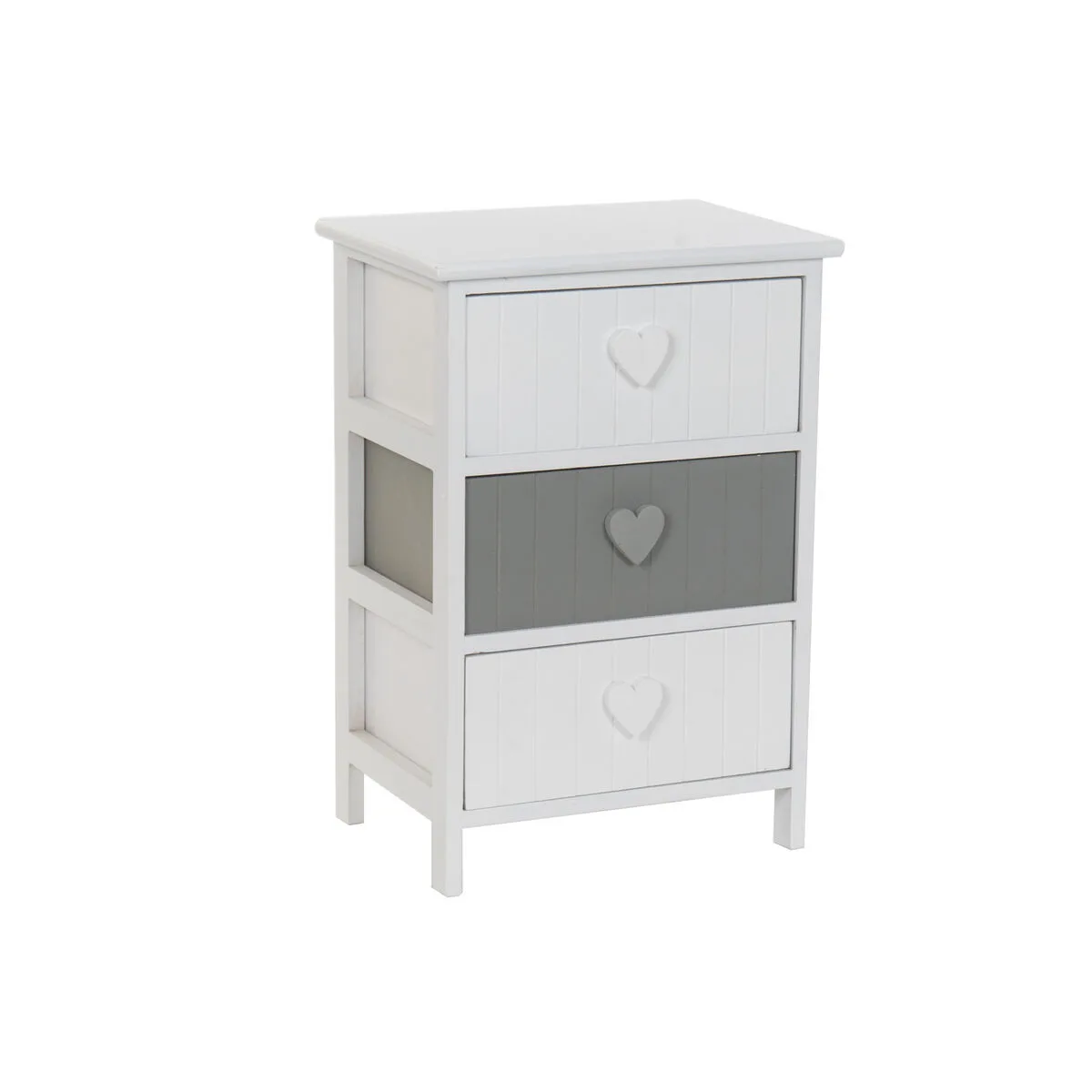 Caisson a tiroirs home esprit blanc gris 40 x 29 x 58 cm s306042423. Nous traitons chaque produit Diaytar avec le même respect que si nous devions l'offrir à un proche. La qualité est non-négociable.