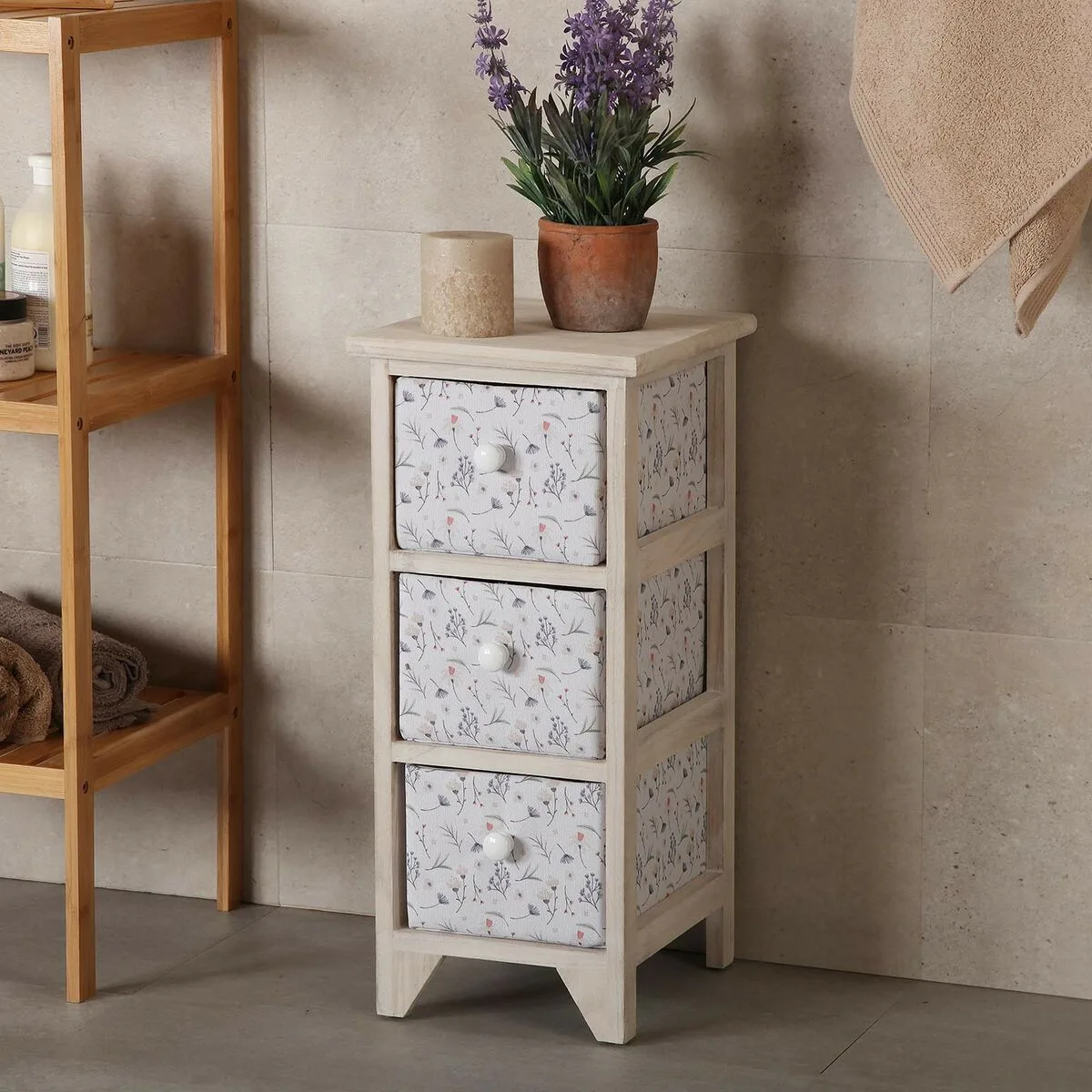 Caisson a tiroirs versa lili bois mdf 30 x 56 x 25 cm s340973376. Diaytar vous habille de la tête aux pieds avec goût et raffinement.