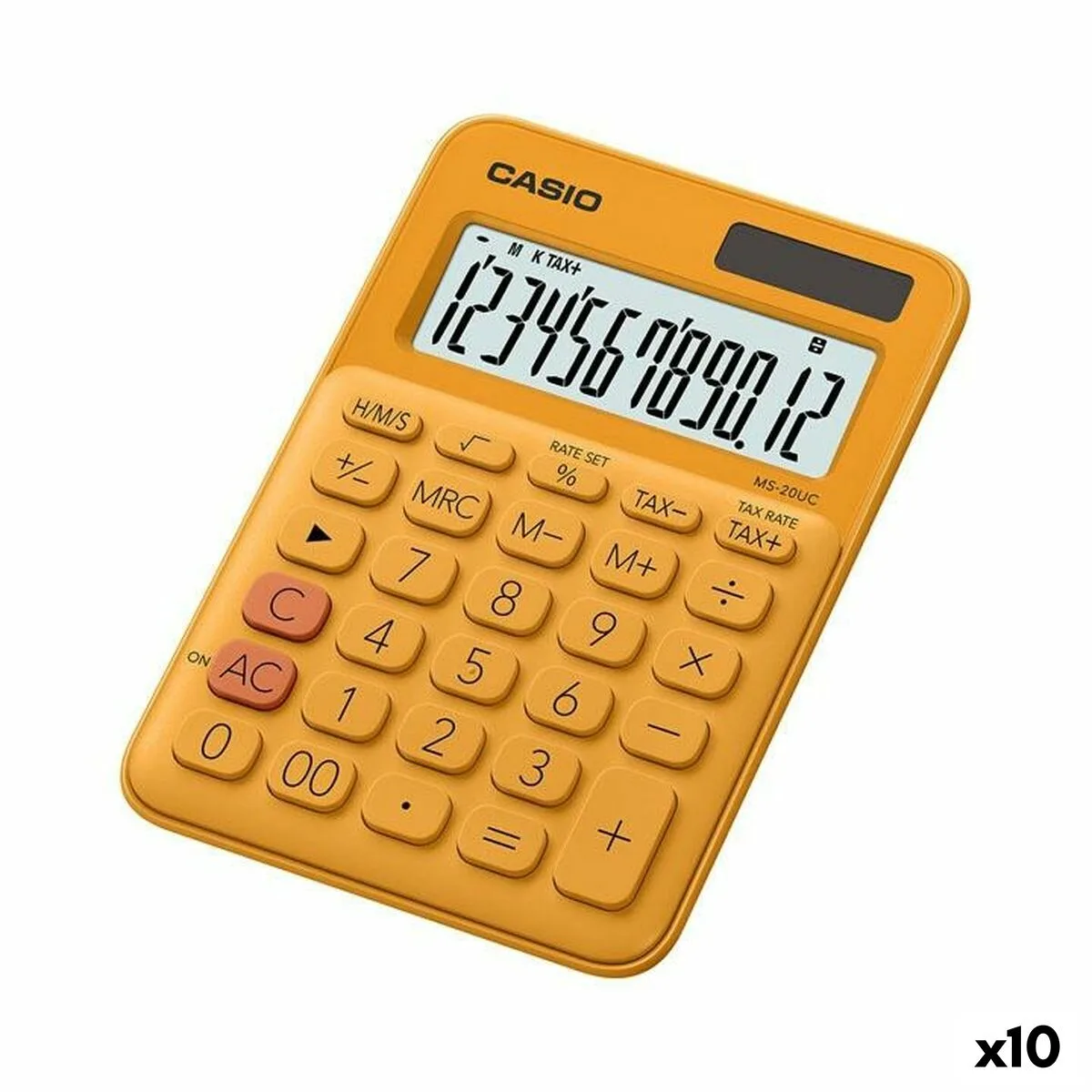 Calculatrice casio ms 20uc 2 3 x 10 5 x 14 95 cm orange 10 unites s842537723. Diaytar vous ouvre les portes d'un monde où tous les produits, des plus high-tech aux plus simples, sont source d'inspiration