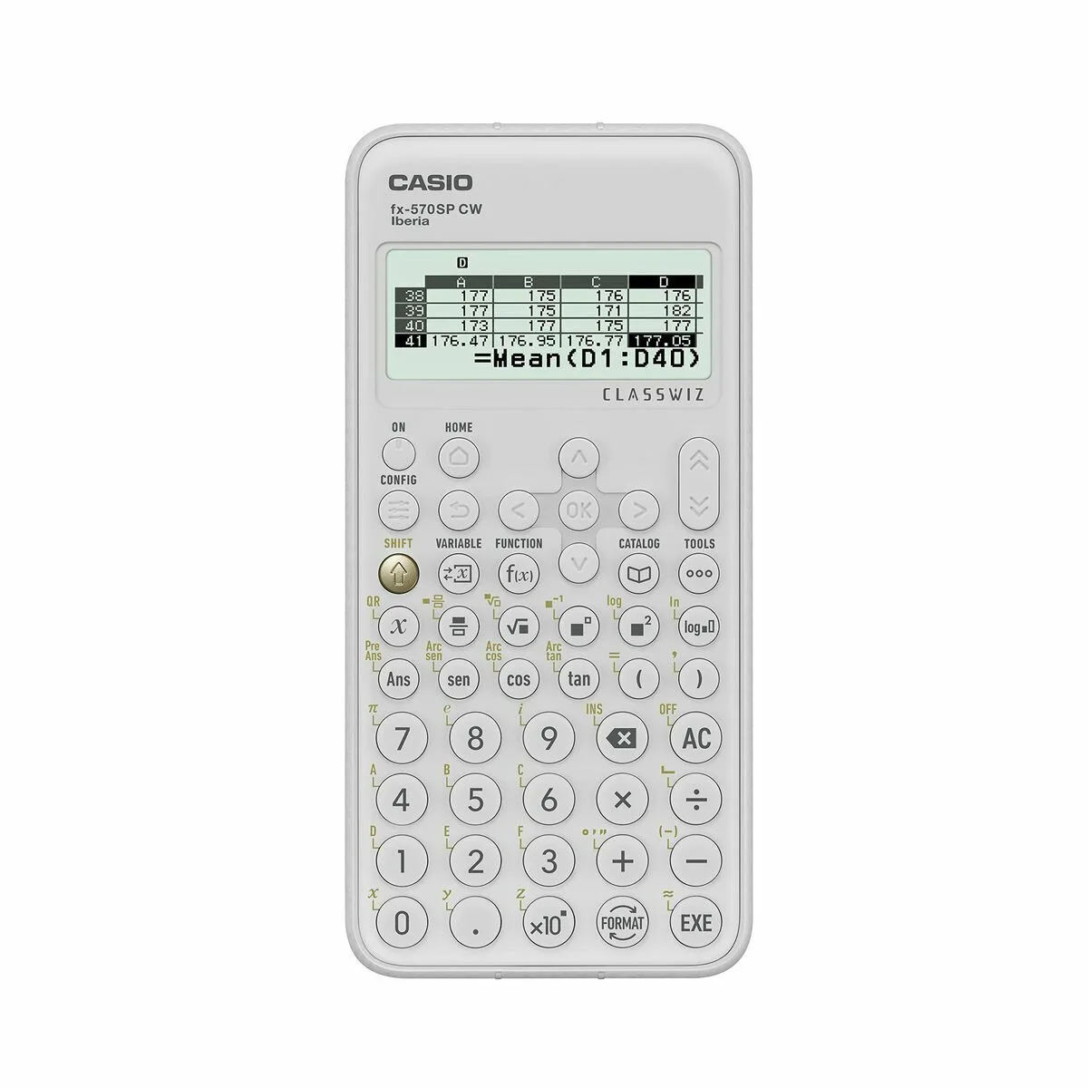 Calculatrice scientifique casio blanc s045302889. Diaytar décomplexe le shopping en ligne : trouvez tout ce dont vous avez besoin et tout ce dont vous rêvez, au même endroit