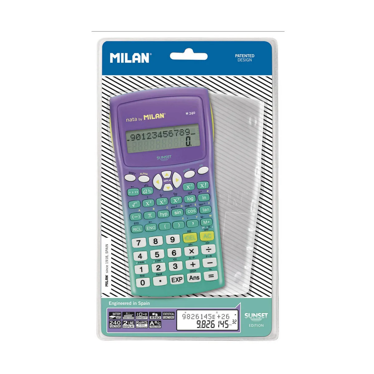 Calculatrice scientifique milan m240 sunset s791446739. L'art de vivre à la française s'exprime dans notre collection maison Diaytar.